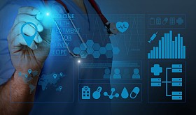 医疗图标和医生 图片