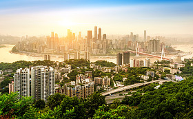 中国重庆城市景