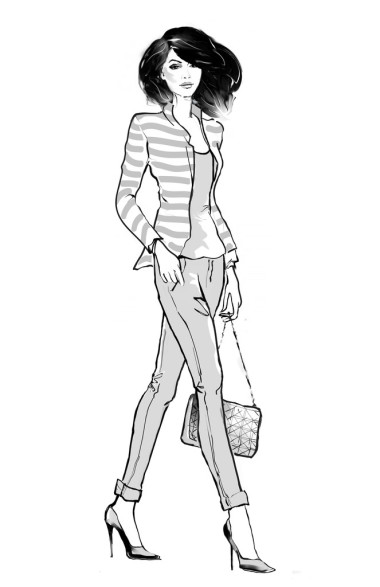 全長時(shí)尚女人