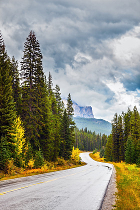 班夫国家公园可爱的“金秋”