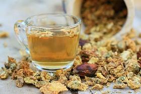 菊花茶和干图片