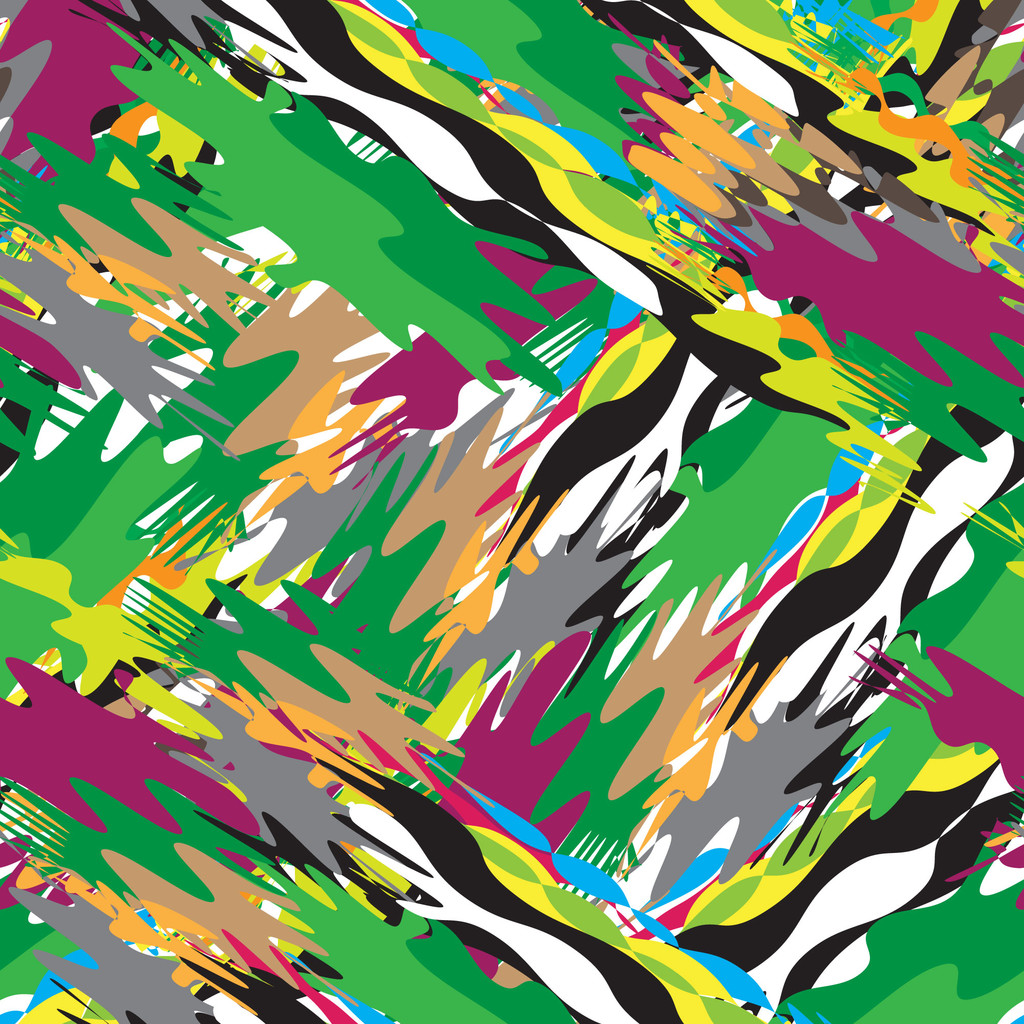 无缝向量的几何图案背景