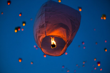 天燈照片