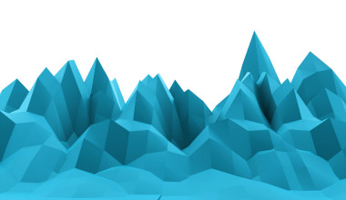 山抽象的概念呈现图片