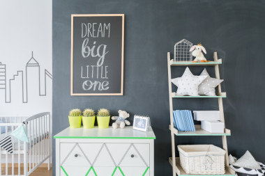 在嬰兒房間裝飾獨特的細(xì)