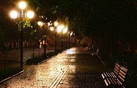 夜公园图片
