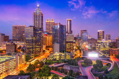 亚特兰大，佐治亚的天际线