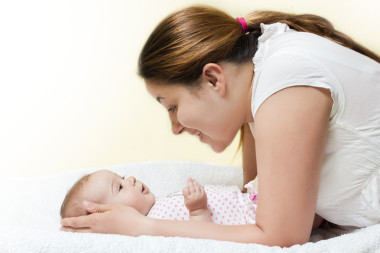 快樂媽媽和寶寶