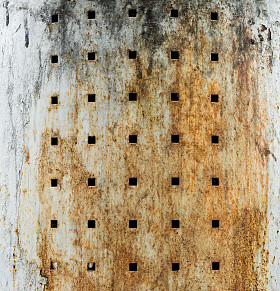 老生锈的金属板纹理