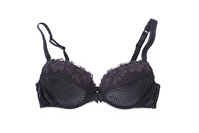 孤立在白色的胸罩