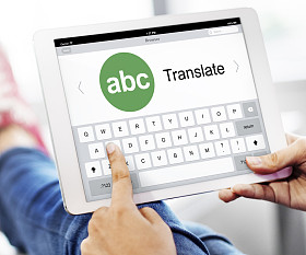 在手中的数码平板电脑