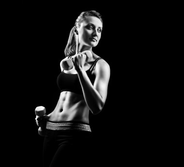 健身模型的側(cè)面影像圖片