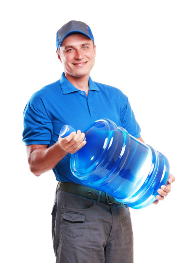 瓶装的水传递服务图片