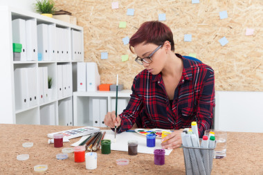 別打擾我，我在工作圖片