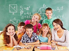 学校与老师的孩子