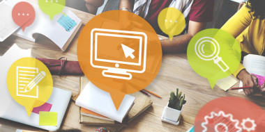 電子計(jì)算機(jī)桌面照片