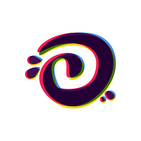 字母 D 标志颜色的转变.图片