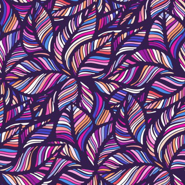 無(wú)縫模式用多色樹葉圖片