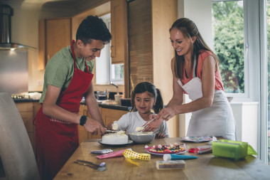 自制的生日蛋糕!