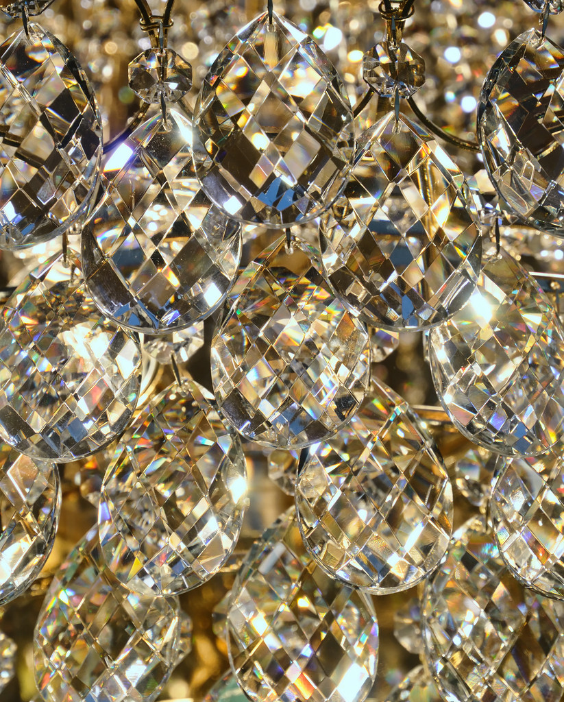 闪亮水晶圣诞装饰品图片