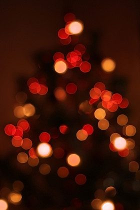 圣诞节树抽象背景图片