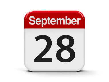 9 月 28 日歷