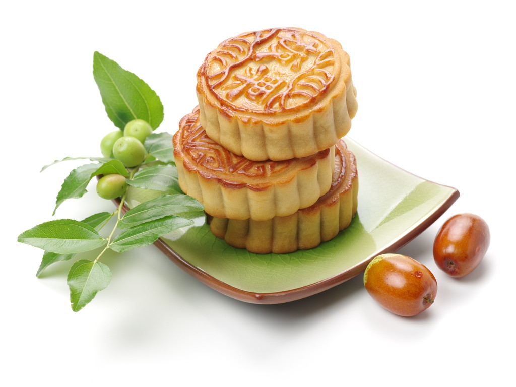 中秋节月饼 图片