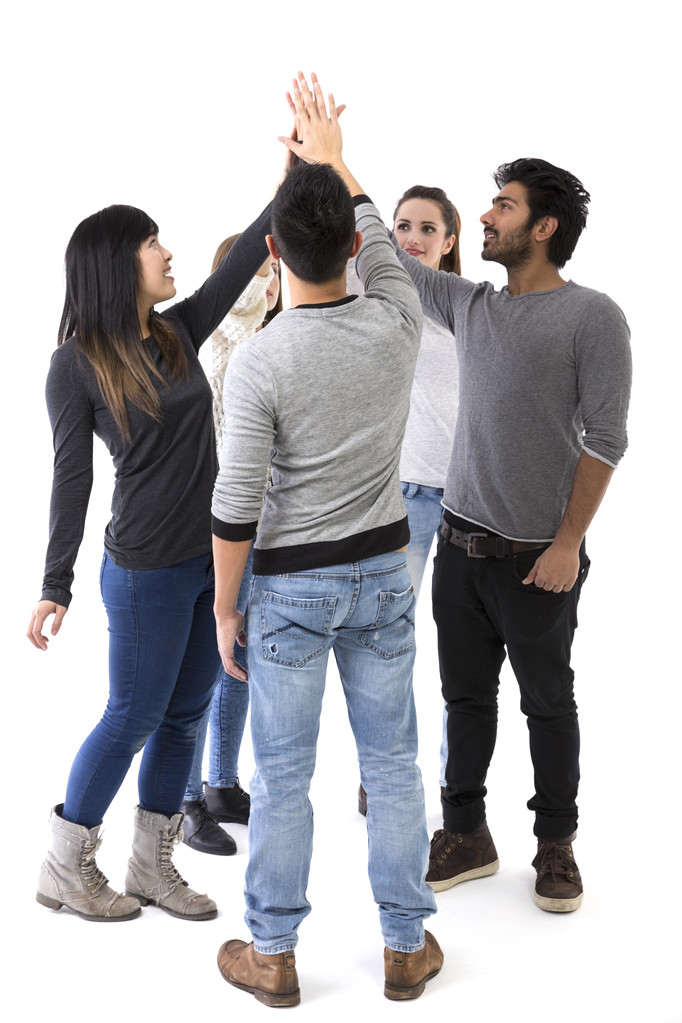 朋友做击掌图片 朋友做击掌图片