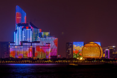 灯光秀图片