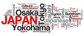 日本字云照片