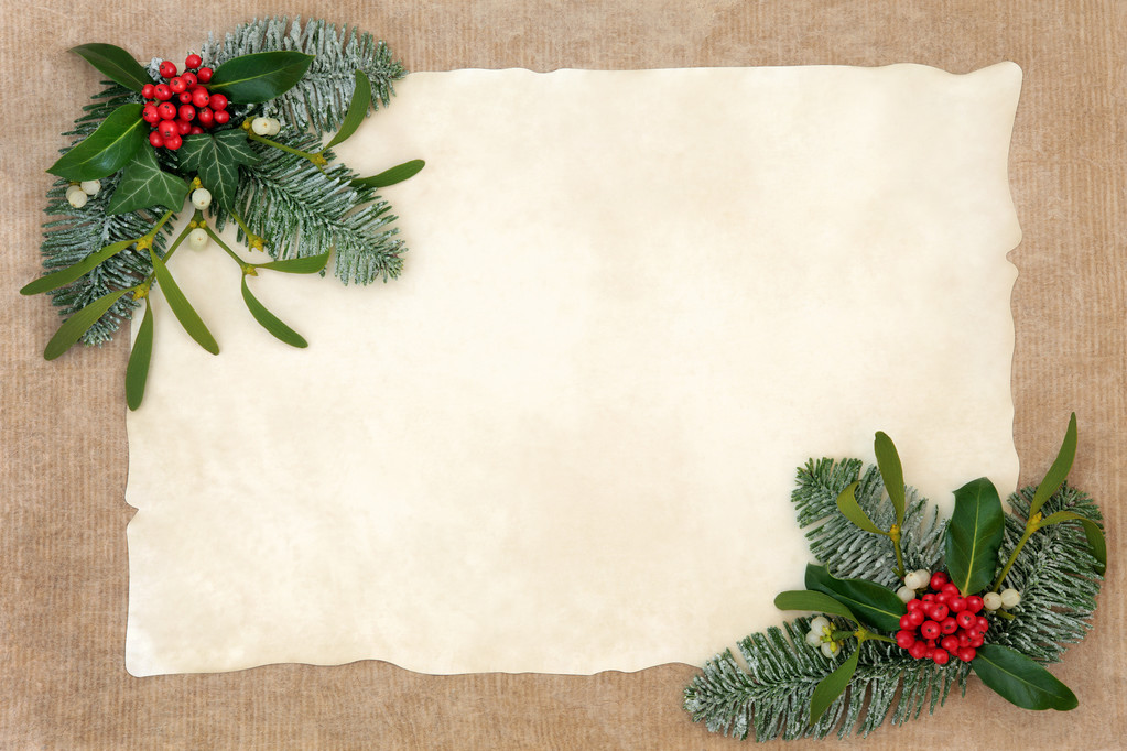 冬季传统边框图片