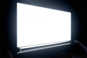 发光电视屏幕特写图片