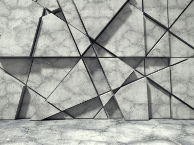 混凝土墻體和地板背景