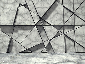 混凝土墙体和地板背景