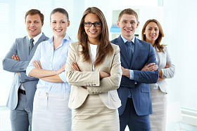 强大的团队照片