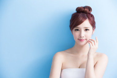 美丽女人对你的微笑