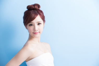 美麗女人對你的微笑