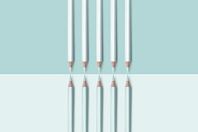 淡蓝色铅笔纹理