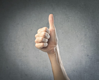 拇指向上