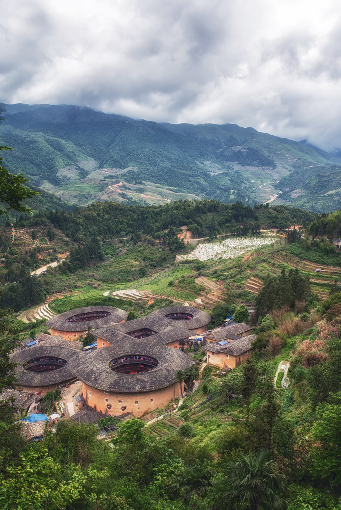 客家土楼传统中国住房图片