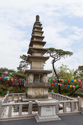 在首尔的 Gilsangsa 寺