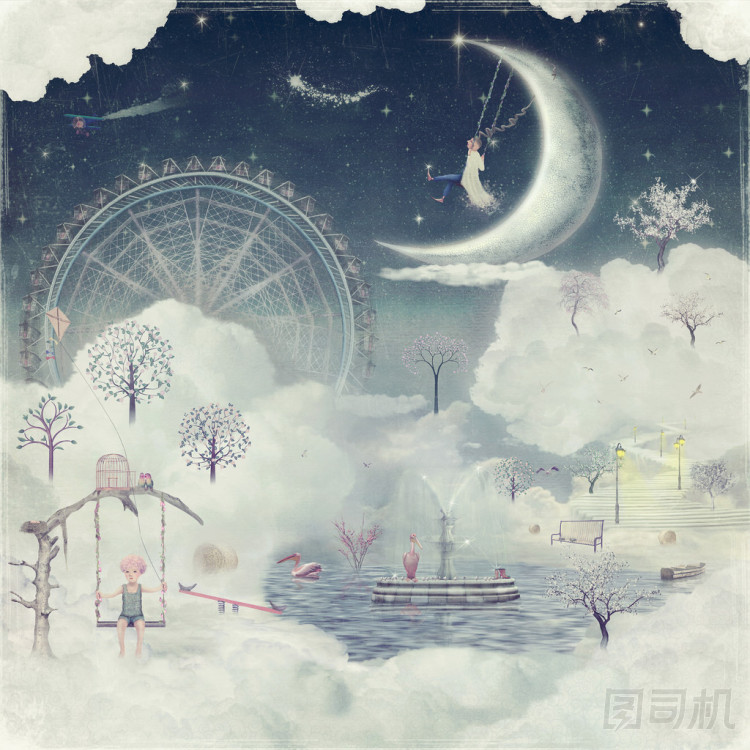 夜。時(shí)間的奇跡和魔法