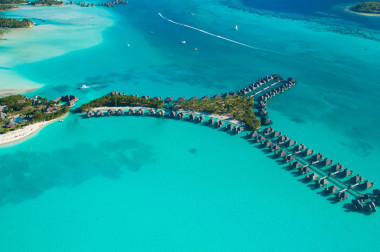 大溪地天空视图