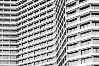 窗口建設(shè)紋理背景-黑色和白色加工