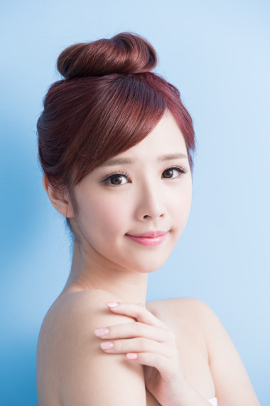 美麗女人對你的微笑