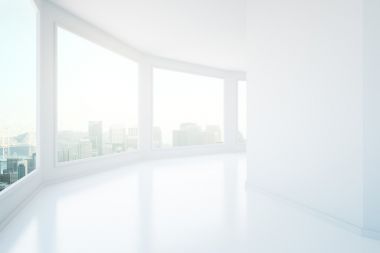 白色走廊内政图片