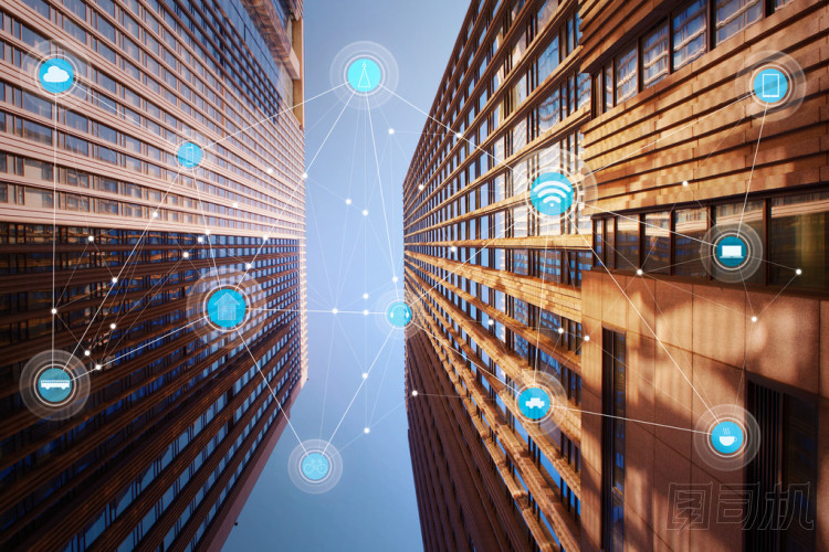 智能城市和無線通信的概念