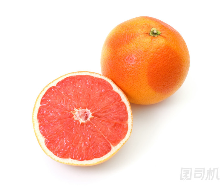 一半和整個葡萄