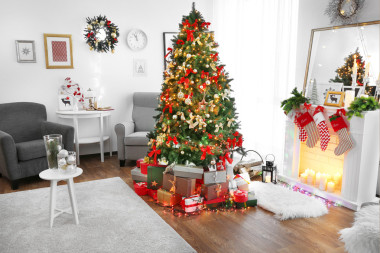 溫馨的圣誕裝修 