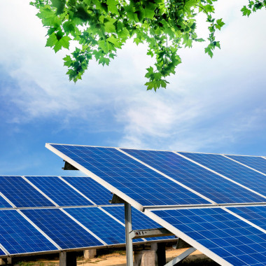 光伏发电的绿色能源图片